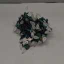 Sylvania 100 LED Warm White C6 Christmas Lights with Green Wire. 24.5' Lighted Length