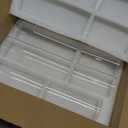 6 Pcs Thin Cylinder Vases Set for Centerpieces 2.5''/2.7'' Diameter 2mm Thickness Clear Glass Vase Hurricane Floating Candle Holder for Wedding Table Decoration (2.5'' X 5'',6'',8'')