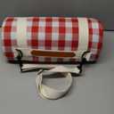 Waterproof Picnic Blanket Outdoor Girlfriend Gf Gifts for Women Sweetest Day Boyfriend 1 First Anniversary Meaningful Cute Romantic Xmas First Valentines Men Him Bf (80''*80'', Plaid Red)