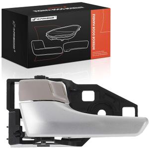 A-Premium Front or Rear Left Driver Side Interior Door Handle Compatible with Toyota Camry 2012-2017, RAV4, Prius, Prius Plug-in, Prius V, Tacoma, Highlander, Sienna, Avalon, Venza & Scion tC