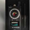 Hidden Camera Detectors, Anti Spy Camera Finder, GPS Tracker Detector, Hidden Devices Detector for Airbnb, Hotels, Bathroom, Home, Office (Black)