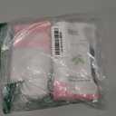 1.2 Gallon Small Trash Bags Drawstring - White Mini Garbage Bags (Fit 1-1.3 Gallon) 5 Liter 60 Count Unscented Strong Plastic Tiny Little Waste Basket Liners for Kitchen, Car, Office Magesh