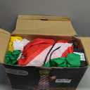 Lulu Home 10FT Christmas Inflatable Decoration, Giant Lighted Lighthouse Blowups with Santa and Reindeer, Air-Blown Ornaments with Storage Bags for Xmas Winter Yard Lawn Garden Outdoor Decor