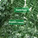 Artificial Ivy Privacy Fence Screen,240X40 in Privacy Fence Panels Balcony Privacy Screen Faux Ivy Hedge Vine Leaf Greenery Backdrop Privacy Screen Outdoor for Patio,Balcony, Garden, Backyard