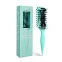 Curly Hair Brush Candybrush Curl Defining Brush for Detangling Shaping and Defining Curls for Women, Men, Wet & Dry Hair (Green)