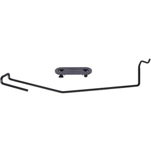 ApplianPar Hood Latch Rod with Retainer Clip for Ram Ram 1500 2002-2008 for Ram 2500 3500 2003-2009