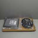 YIYO Adjustable Pedestal Poster Sign Stand,8.5 x 11 Advertising Business Menu Sign Holder for Floor Standing with Aluminum Snap-Open Reusable Frame,Black (8.5 x 11)