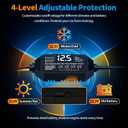Dash Cam Hardwire Kit USB C with LED Voltage Display,4-Level Adjustable Low Voltage Protection (11.6V-12.5V),3-Lead Acc Power Cable for 24/7 Parking Mode,12V-24V to 5V/3A Adapter for Dash Camera,GPS