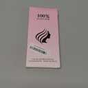 100% Real Human Hair French Bangs Hair Clip Fringe Bangs Extensions Clip in Bangs 8 Inch Short Straight Hairpiece Temples Hairpieces Fake Front Bangs Extensions for Women (Black)