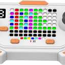 Fisca Code Breaker 36000+ Mastermind Puzzle Game for 1-2 Players, 5-in-1 Handheld Games for Kids, Travel Games Birthday Gifts for Boys, Girls