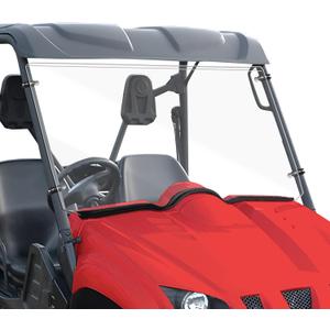 StarknightMT Front Rhino Windshield Scratch Resistant PC Full Windshield Compatible With 2006-2008 Rhino 450 | 2004-2007 Rhino 660 | 2008-2013 Rhino 700 - Heavy Duty Clear