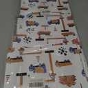 4 x Titiweet Construction Wrapping Paper - 12 Sheets Truck & Tractor Paper for Boys, Kids Birthday Holiday, 20 x 28 Inches Per Sheet