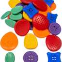 108pcs Color Random Fidget Toys Sensory Stone for KidsTextured Soft Worry Stone for Autism Kids Calming - Fidget Stress Toys for Students Anxiety Relief - Small Prizes Fidget Toys