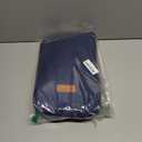 Life 2 Go 30 Pcs Camp Cooking Utensil Set & Outdoor Kitchen Gear Cookware Kit, Portable Compact Carry Case for Camping, Hiking, Travel, BBQ Grilling Stainless Steel Accessories Spoon & Fork, Navy