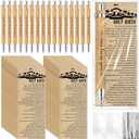 Tenceur 30 Sets Christian Gift Bulk Religious Gifts Include Bamboo Pen Nativity Gospel Tract Card Bookmark for Church Sunday School Office Employee Coworker