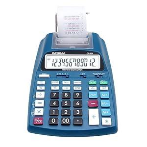 CATIGA New & Upgraded Printing Calculator Adding Machine 10 Key, Desktop Home Office Calculator with Paper Roll Print Out, Accounting Business Finance