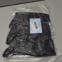 Women's Neon Scrunch Crew Socks 80s 90s Retro 3-Pack Cotton Stacked Boot Calf Cozy Ribbed Slouchy Socks Size 5-10 (Black)