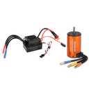 GoolRC Waterproof 3660 3800KV Brushless Motor with 60A ESC Combo Set for 1/10 RC Car Truck Waterproof Motor