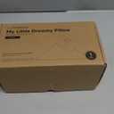 Toddler Pillow with Pillowcase - 10x18 My Little Dreamy Kids Travel Bed Pillows for Sleeping, Organic Cotton Small Pillowcase, Soft & Breathable, Machine Washable, 2-5 Years Old (Jolly Rainbow)