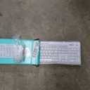 Logitech MK270 Wireless Keyboard and Mouse Combo for Windows, 2.4 GHz, 8 Multimedia Keys, PC, Laptop, Wireless Keyboard Compact Mouse Combo - White (1 Pack)