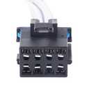 6-Wire AC Heater Climate Fan Speed Control Connector Pigtail Plug Wiring Harness Compatible with Silverado 1500 2500 3500 96-99 Chevy Tahoe Silverado Replacement 15306189 PT1346