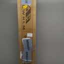 48x8x5 Fireplace Mantel - Handcrafted Hollow Rustic Solid Wood Wall Mounted Floating Shelf with Invisible Heavy Duty Wood Bracket (Weathered Brown)