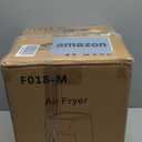 Panana 8QT Large Air Fryer Compact, 8 Preset Menus Airfryer, One-Touch Digital Control Presets, Touchscreen Display, Dishwasher Safe, Nonstick, Fit for Family (Black)