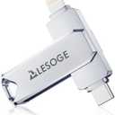 256GB Flash Drive for Photo Stick Thumb Drive(Light Grey)