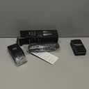 Aquasonic Black Series Ultra Whitening Toothbrush  ADA Accepted Electric Toothbrush- 8 Brush Heads & Travel Case  40,000 VPM Electric Motor & Wireless Charging - 4 Modes w Smart Timer (1 Count (Pack of 1))