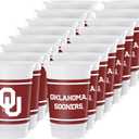 Oklahoma Sooners 16oz Cups - Pack of 16