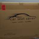 ifwohao Car Seat Cover, Seat Covers for Cars, Luxury Faux Leather Waterproof Seat Covers, Car Seat Protector Accessories Universal Fit Most Vehicles Black Front Pair