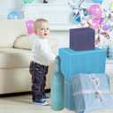 2 x Tinoaly 60 Sheets Gradient Blue Wrapping Paper, 3 Colors, 19.69x13.78 inches, Gift Wrap Tissue Paper for Christmas, Birthday, Party Decoration