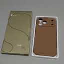 Magnetic for iPhone 17 Pro Max Case, [Full Camera Protection][Compatible with MagSafe] Cute Wave Frame Silicone Shockproof Protective Phone Case for iPhone 17 Pro Max 6.9", Brown