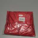 Newrara Unisex Shiny Kindergarten Graduation Gown Cap with Tassel (Red)