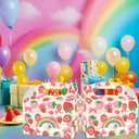 3 x BFHUILTD 12 Pcs Cute Pink birthday party Decorations,Rainbow Party Supplies, Bow Strawberry party favor boxes,Birthday Supplies for Girl