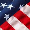 3x5 USA Flag With Embroidered Stars & Sewn Stripes - American Flags for Outside 3x5  Heavy Duty UV Treated Polyester (Tougher Than Nylon), 70% More Fade Resistant