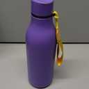Insulated Water Bottle with Strap,18 oz Double Wall Stainless Steel Vacuum Bottles Metal Water Flask,Purple