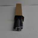 1 Inch Curtain Rods for Windows, 32 to 144 Inch Black Rustic Curtain Rod Set, Modern Design Drapery Tubes with Brackets Room Divider, For Indoor and Outdoor