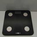 Scale for Body Weight and Fat Percentage, RunSTAR Digital Accurate Bathroom Smart Scale with Large Display, FSA&HSA Eligible 13 Body Composition Analyzer Sync App (Black)