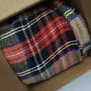 MIULEE Christmas Set of 2 Scottish Tartan Plaid Throw Pillow Covers Farmhouse Classic Decorative Outdoor Square Cushion Cases for Decor Sofa Couch 18x18 Inch, Khaki