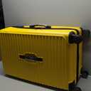 Travelhouse luggage,Hardside Carry On Travel Suitcase with Spinner Wheels, Multi-directional Spinner Wheels Uprigth Lightweight Underseater for Airplanes (Orange)