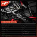 A-Premium Front Exhaust Manifold Catalytic Converter Kit Direct-Fit Compatible with Toyota RAV4 2001 2002 2003 2.0L, EPA Compliant, Replace# 2505128260