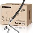 A-Premium A/C Discharge Line Hose Assembly Compatible with Honda Civic, 2006-2011, 1.3L 1.8L, Compressor to Condenser