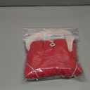 Malier Dog Winter Coat, Windproof Dog Cold Weather Coats with Real Pocket, Winter Dog Extra Warm Coat Dog Fleece Jacket Reflective Dog Clothes for Small Medium Large Dogs and Puppy (Medium, Red)