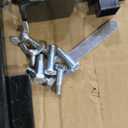 Full Size Steel Truck Ladder Rack, 1000 LBS Universal Over-Cab Ladder Rack for Trucks, 49 in-64 in Adjustable Non-Drilling Pickup Contractor Trailer Ladder Rack for Pickup Truck Kayak