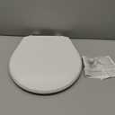 Little2Big Toilet Seat with Built-In Potty Training Seat, Slow Close, Durable Plastic, Made in USA, ROUND, White