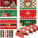6Pcs Christmas Money Gift Cards Book for Surprise Christmas Gifts, 6 Slots Money Booklet for Xmas Cash Gifts Card Holder, Xmas Money Holders for Cash Gift Ideas