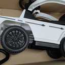 Best Ride On Cars Kids Outdoor Stroller Mercedes G-Wagon for Toddlers 1 to 3 Years Old with Music, Horn Sounds, and Handle, White, Large