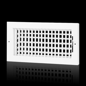 12x6 Wall Vent Cover for 12x6 Duct,Adjustable Ceiling Vent Cover Register | Air Supply Diffuser HVAV AC Air Vent Cover with Damper Individual Blade for Direct Custom Airflow,Overall Size 13.75"Wx7.75"H, 12"Wx6"H
