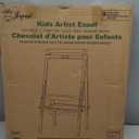 JOYOOSS Easel for Kids Art Easel for Toddlers,Wooden Kid Easel with Paper Roll - Chalkboard for Kids Adjustable Double Sided Kid Dry Erase Board,Outdoor Art Easel Toddler